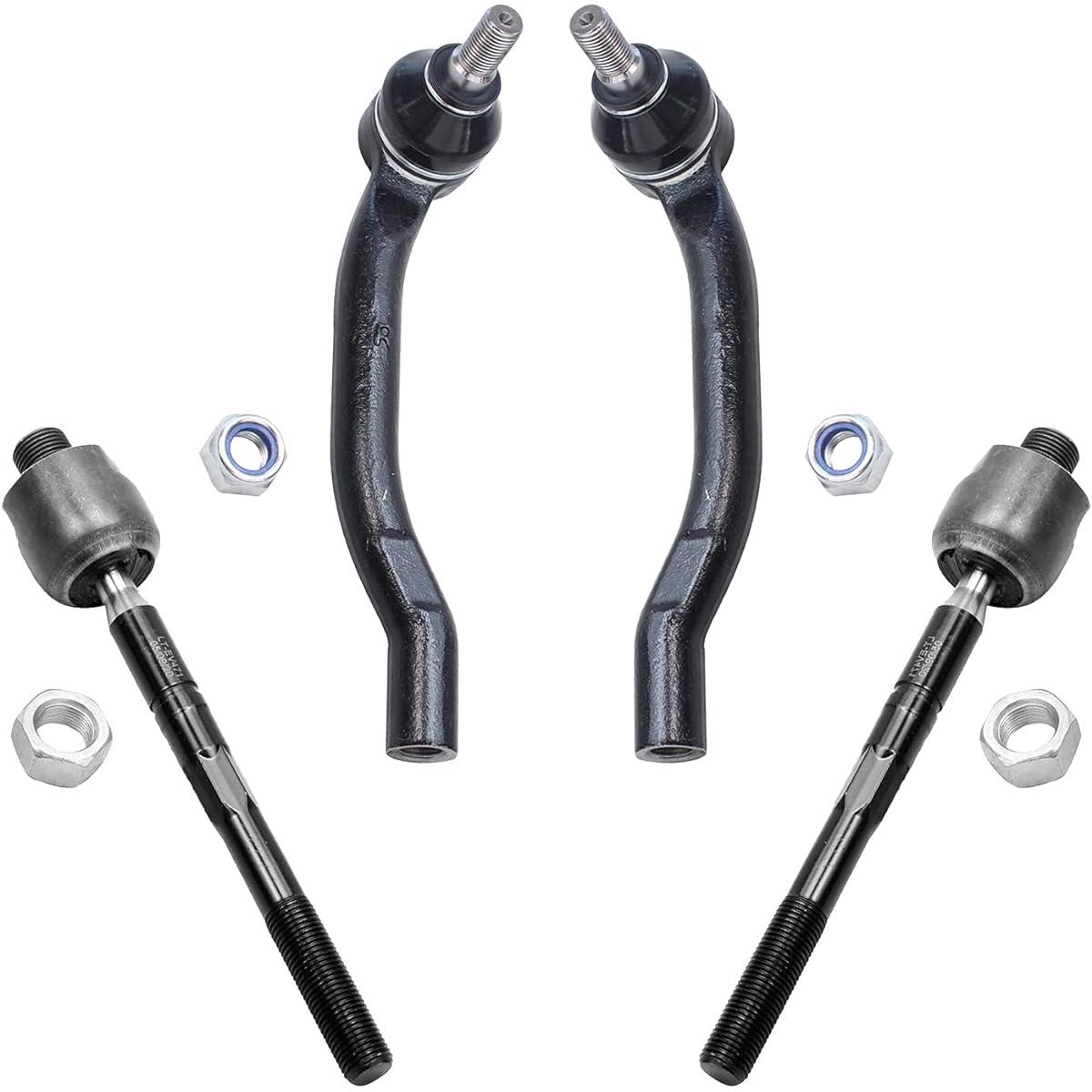 Detroit vehicle axis -Front replacement inner tie rod end link 2001-2006 Acura MDX- [2003-2008 Honda Pilot]