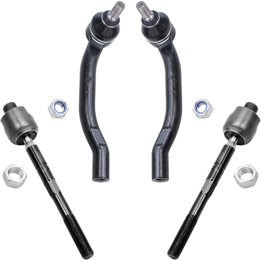 Detroit vehicle axis -Front replacement inner tie rod end link 2001-2006 Acura MDX- [2003-2008 Honda Pilot]