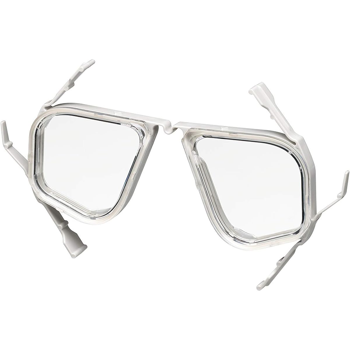 Reef Tourer Snorkel Prescription Lens for Underwater Mask Frame x 1 piece Lens x 2 piece set -3.0 Light Gray RA0509