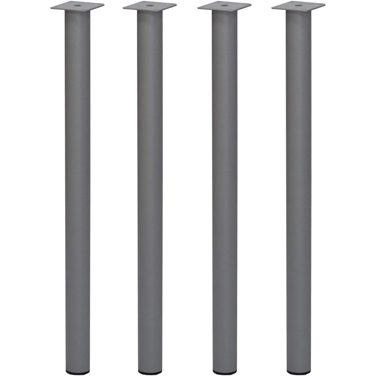 AIS (AIS) Table Legs Set of 4 Silver 75cm Table Kits Legs TCL-750 SL 4 Pieces
