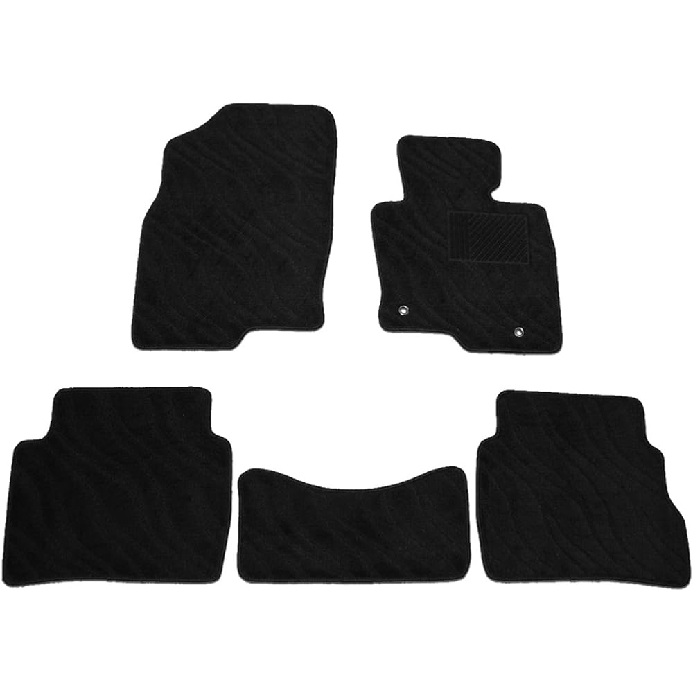 D.I Planning [Mazda CX-5 KF series] Floor mat woven pattern black