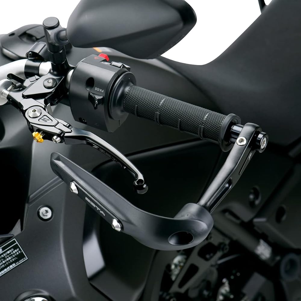 ZETA Sonic Handguard M16/M8 Type Attached Bar End Plug Compatible with Handlebar End M16 Type and M8 Type