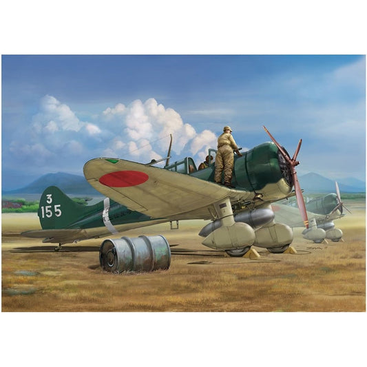 Wing G Kit 1/48 Japanese Army Type 96 Type 2 Carrier Fighter Early Type Plastic Model WNKD5-03