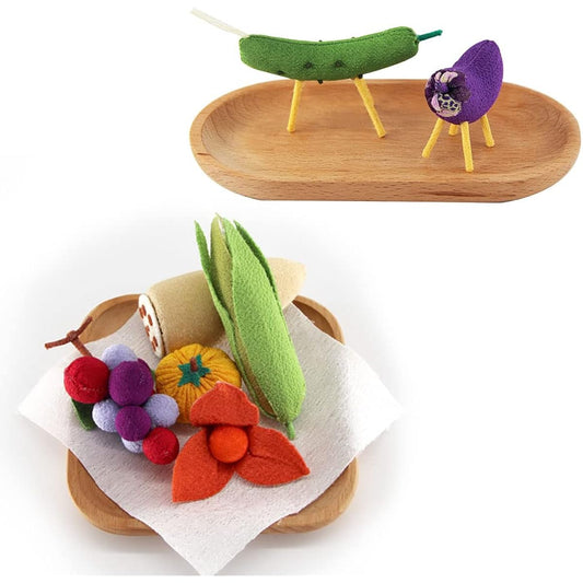 Obon decoration, crepe, offering set, cow and horse decoration, assorted with stand