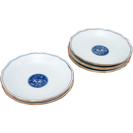 Arita ware Jozan kiln Mikikano plate set 51965