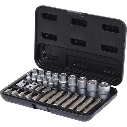 KS TOOLS TX Socket and bit set 30 pcs 911.4301-1