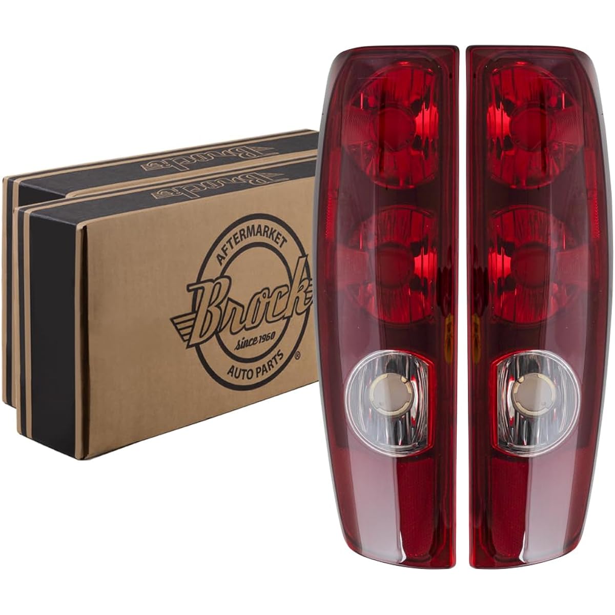 Exchange driver left passenger seat right tail light unit set 2004-2012 Chevrolet Colorado GMC Canyon 1222-0067R