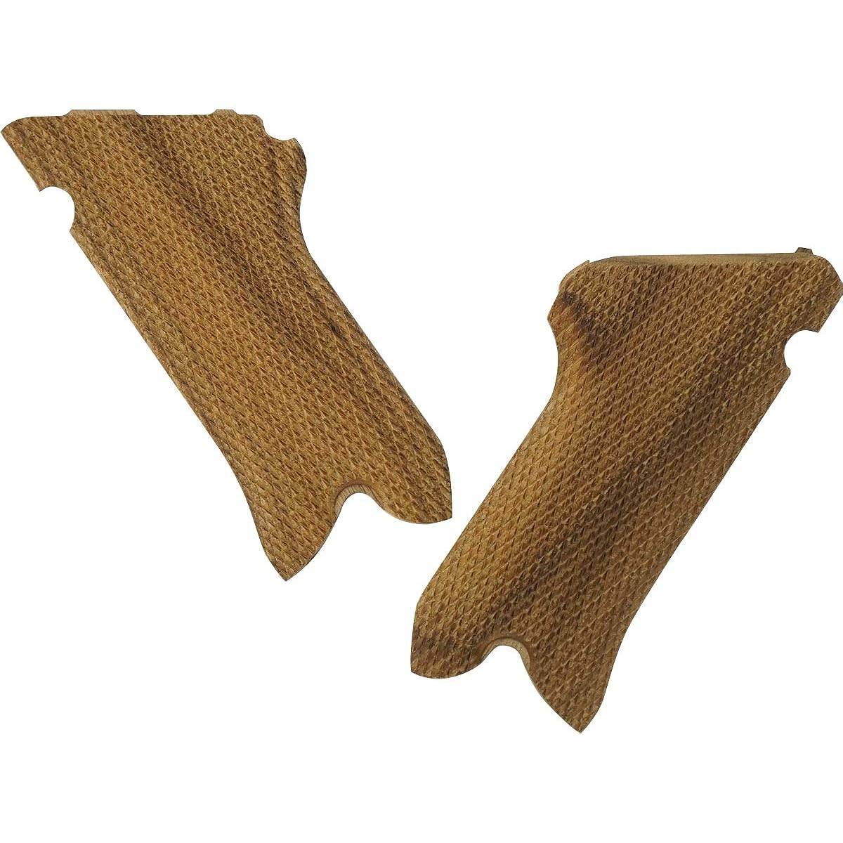 Tanaka Full Checker Wood Grip for Ruger P08