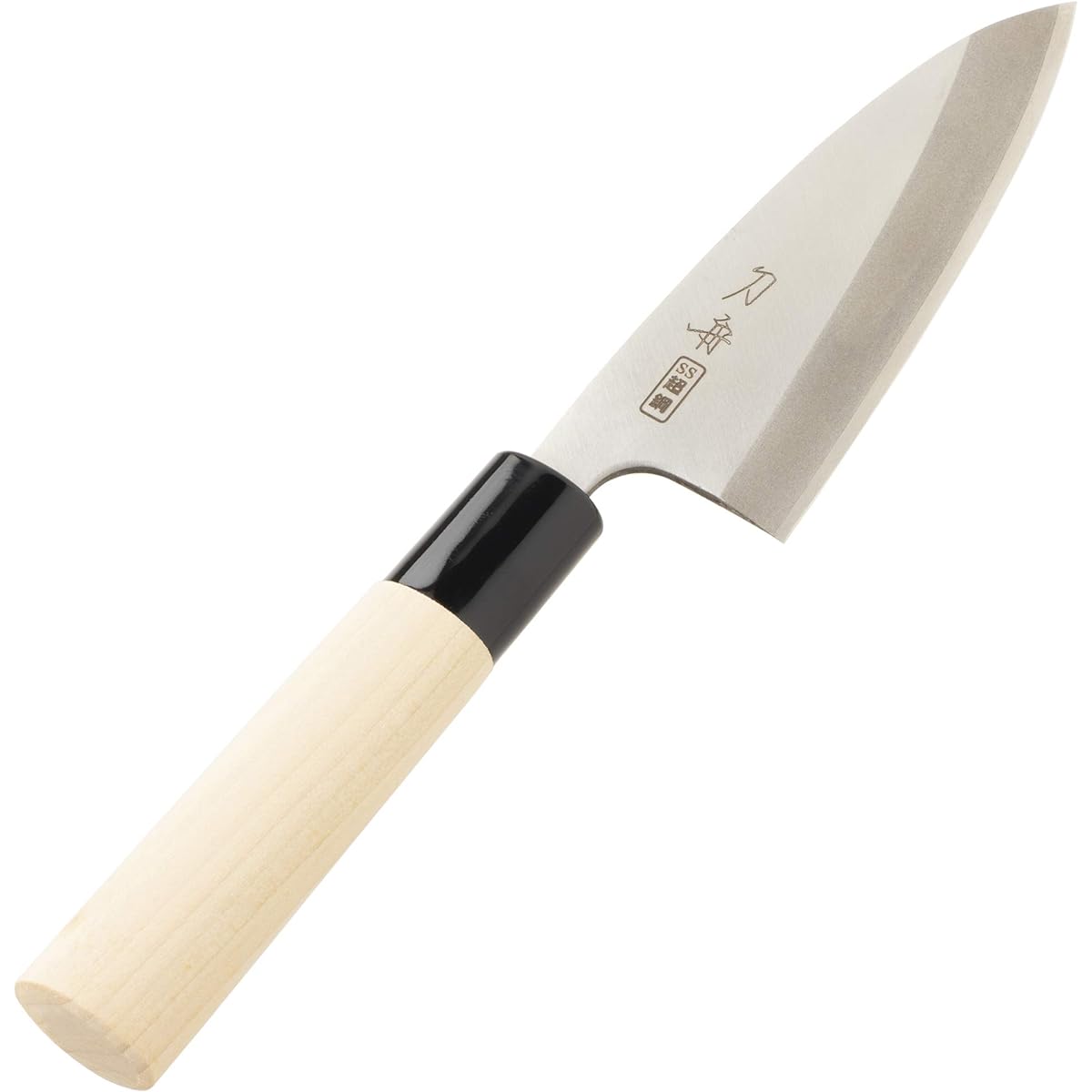 Toshu Giken Knife Forged Ajikiri Knife 120mm "Toshu SS" Japanese Knife Made in Japan 14732