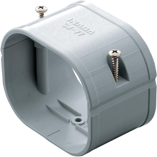 Inaba Denko Plumbing Decorative Cover Slim Joint Straight Joint Gray 20 Pieces SJ-77-G (20)