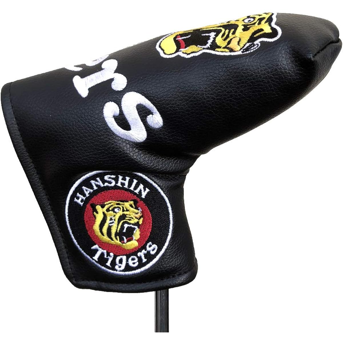 Hanshin Tigers Golf NEW Pin type putter head cover Made of luxurious synthetic leather