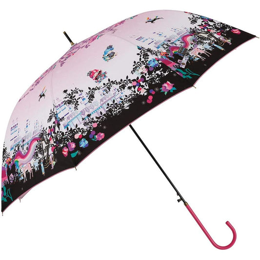Ogawa Sanrio Little Twin Stars Long Umbrella Women's Kayo Horaguchi Collaboration Pink Goods 12968