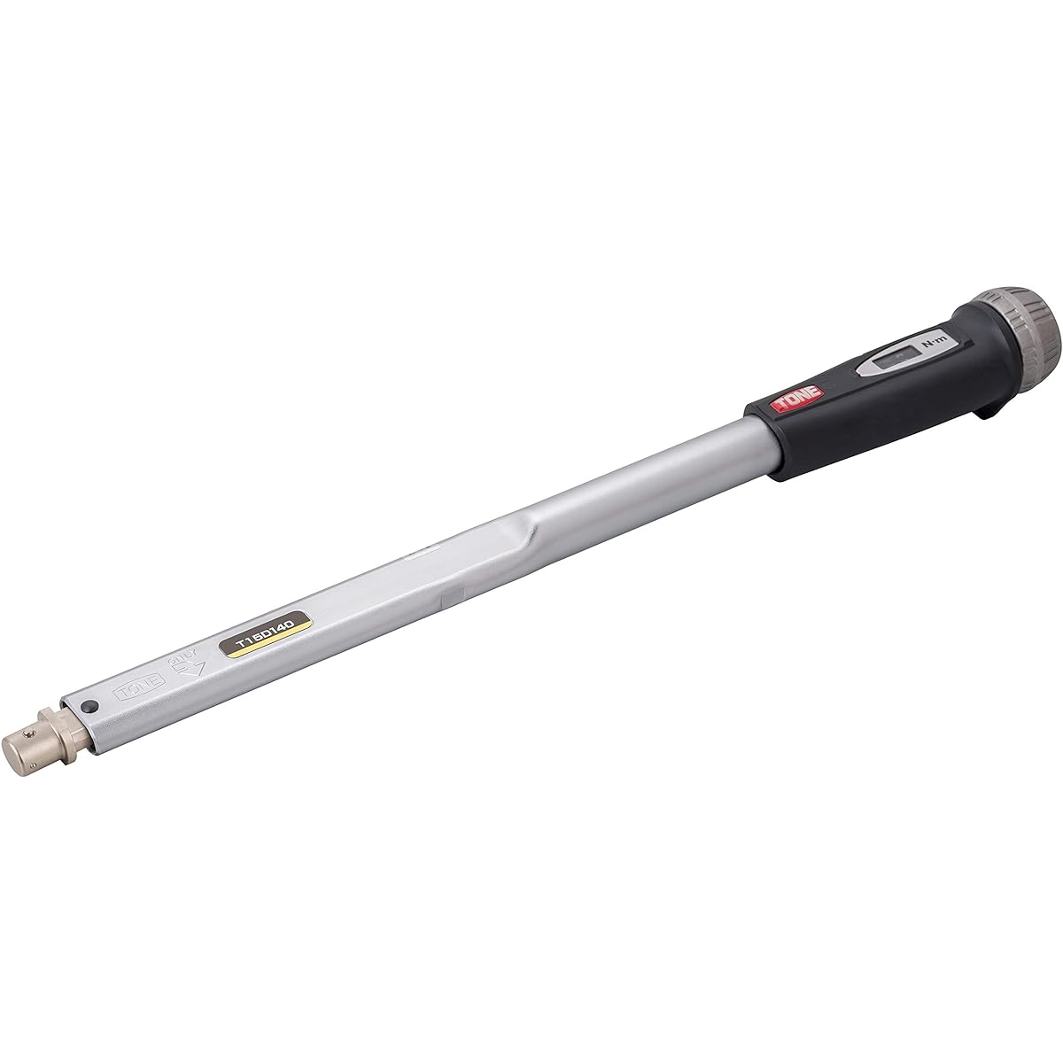 TONE Preset Torque Wrench (Direct Set/Replaceable Type) T15D140 φ15mm Black 140N・m