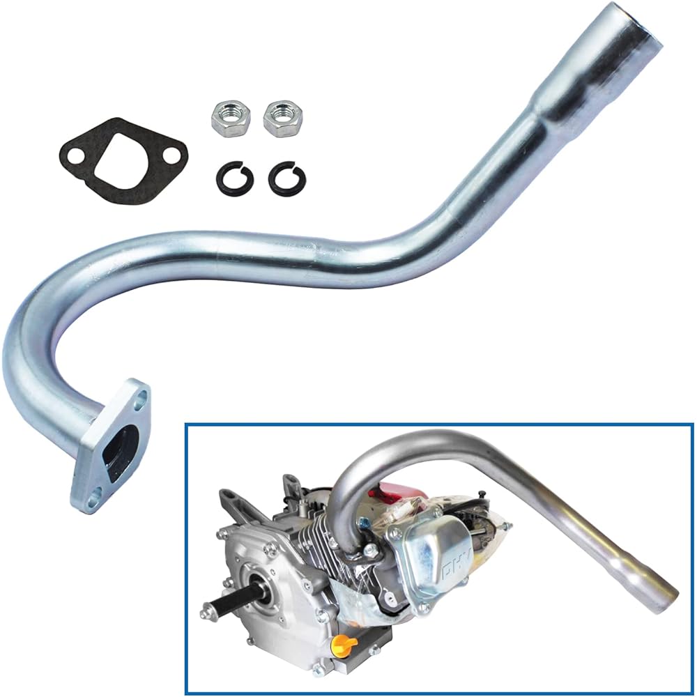 Lostar exhaust header pipe for Predator 212cc Hemi & Non -Hemi