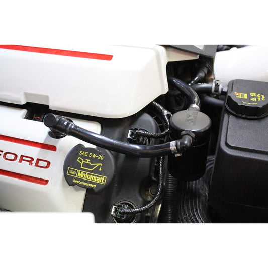 JLT PERFORMANCE Oil Separator 3.0 Black 11-17 Mustang GT 11-14 F150 5.0 Passenger seat JLT Performance