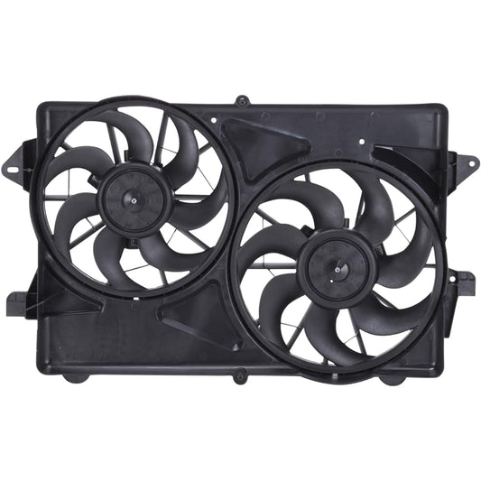 TYC 621610 Saturn Vue replacement radiator/condenser cooling fan assembly