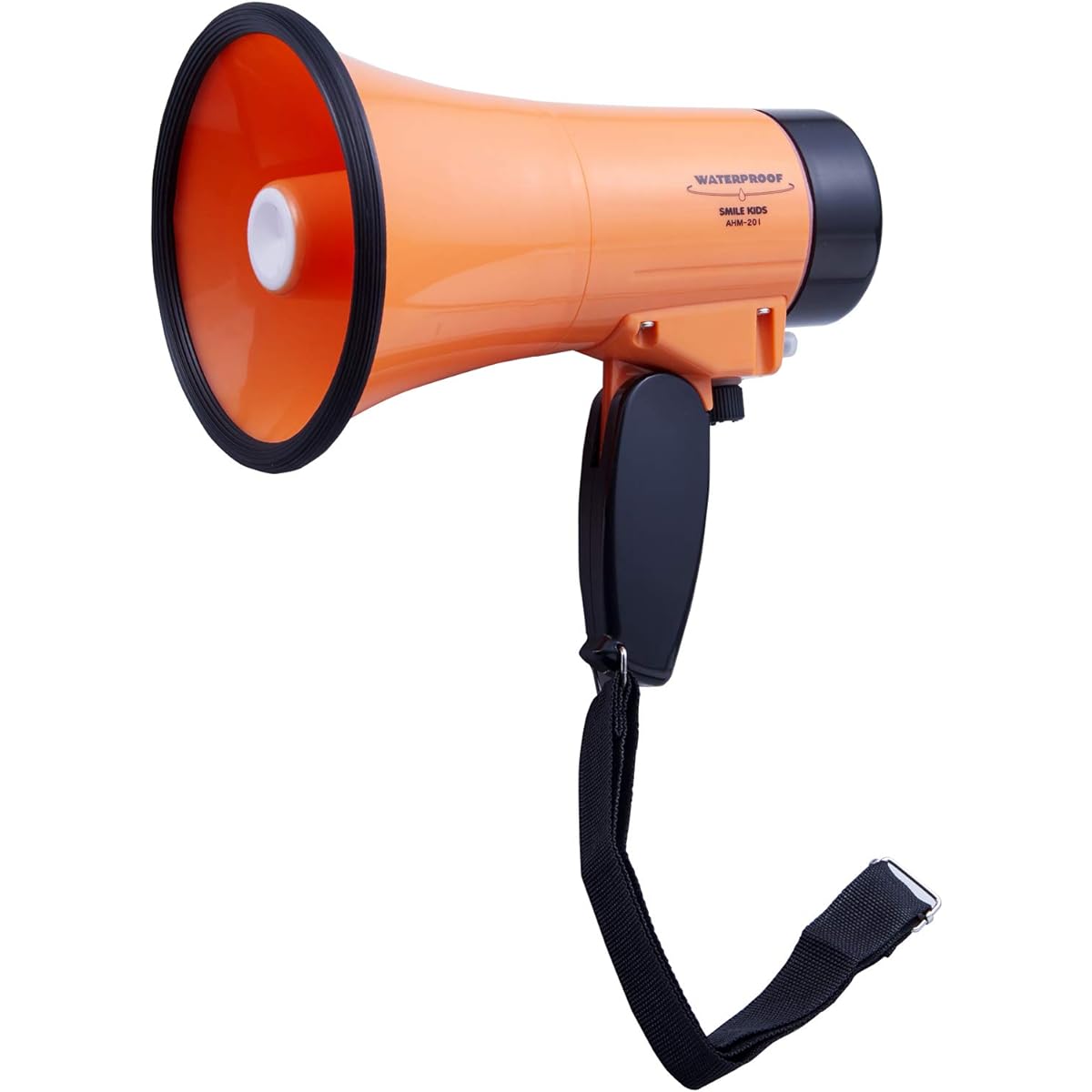 Asahi Denki Kasei Rainproof Hand Megaphone AHM-201 Orange Diameter 14 x Length 20.5 x Handle 11cm