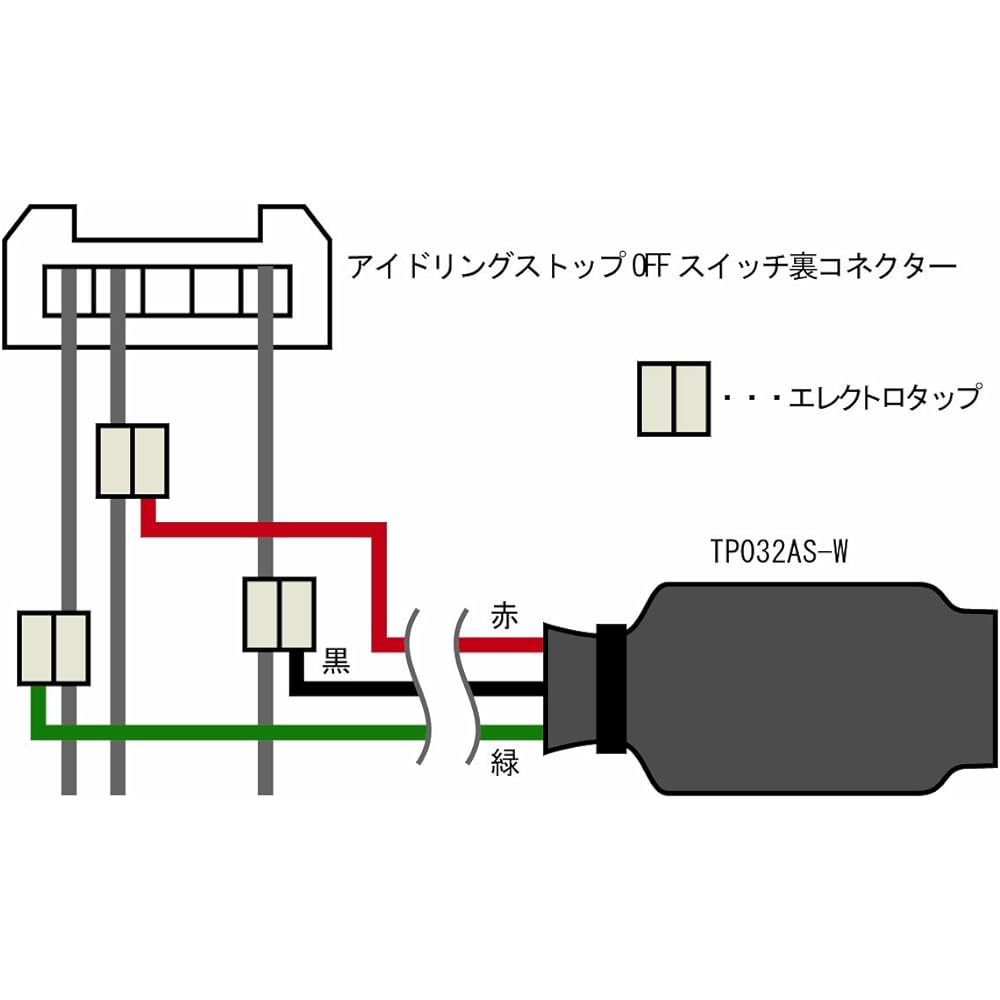 [ONETOP] Idling stop canceller for domestic cars Part number TP032AS-W