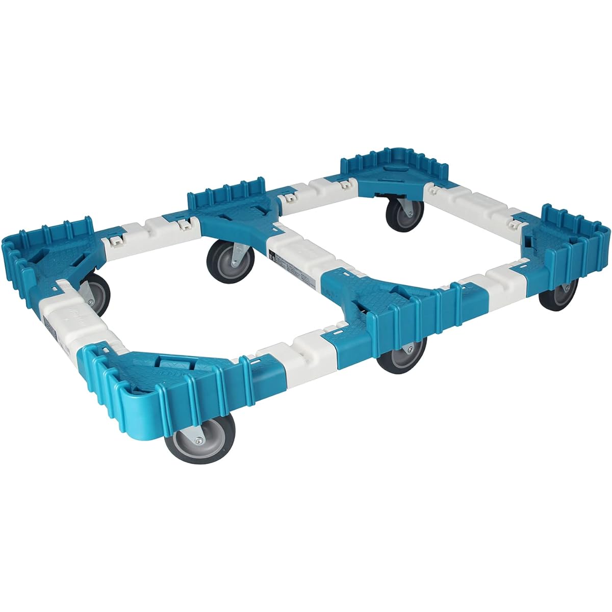Neostar All Resin Container Trolley Nectis 6 Wheel Elastomer NS-N675E