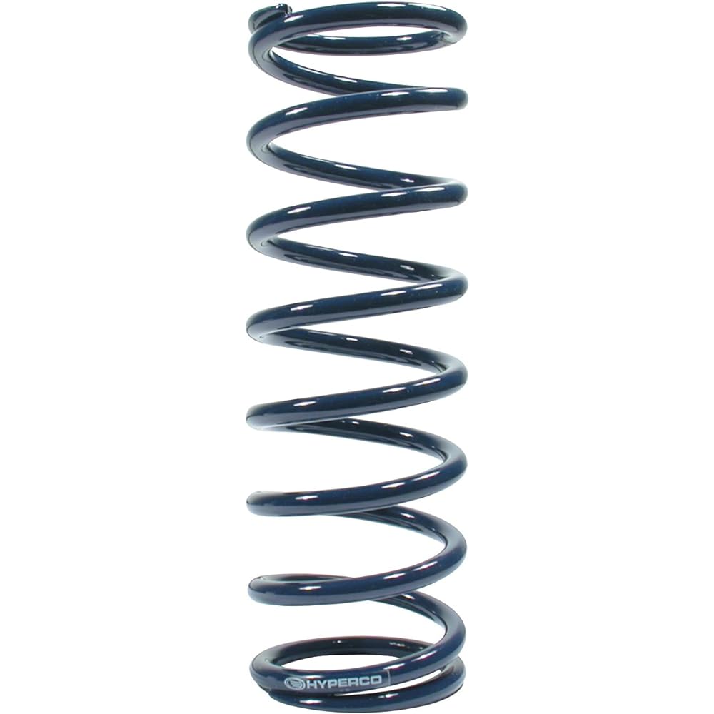 Hyperco 1812B0750 Blue 2.5 inch I.D. 12 inch free length Steel coil over -spring 750 pound spring rate