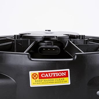 TYC 621610 Saturn Vue replacement radiator/condenser cooling fan assembly