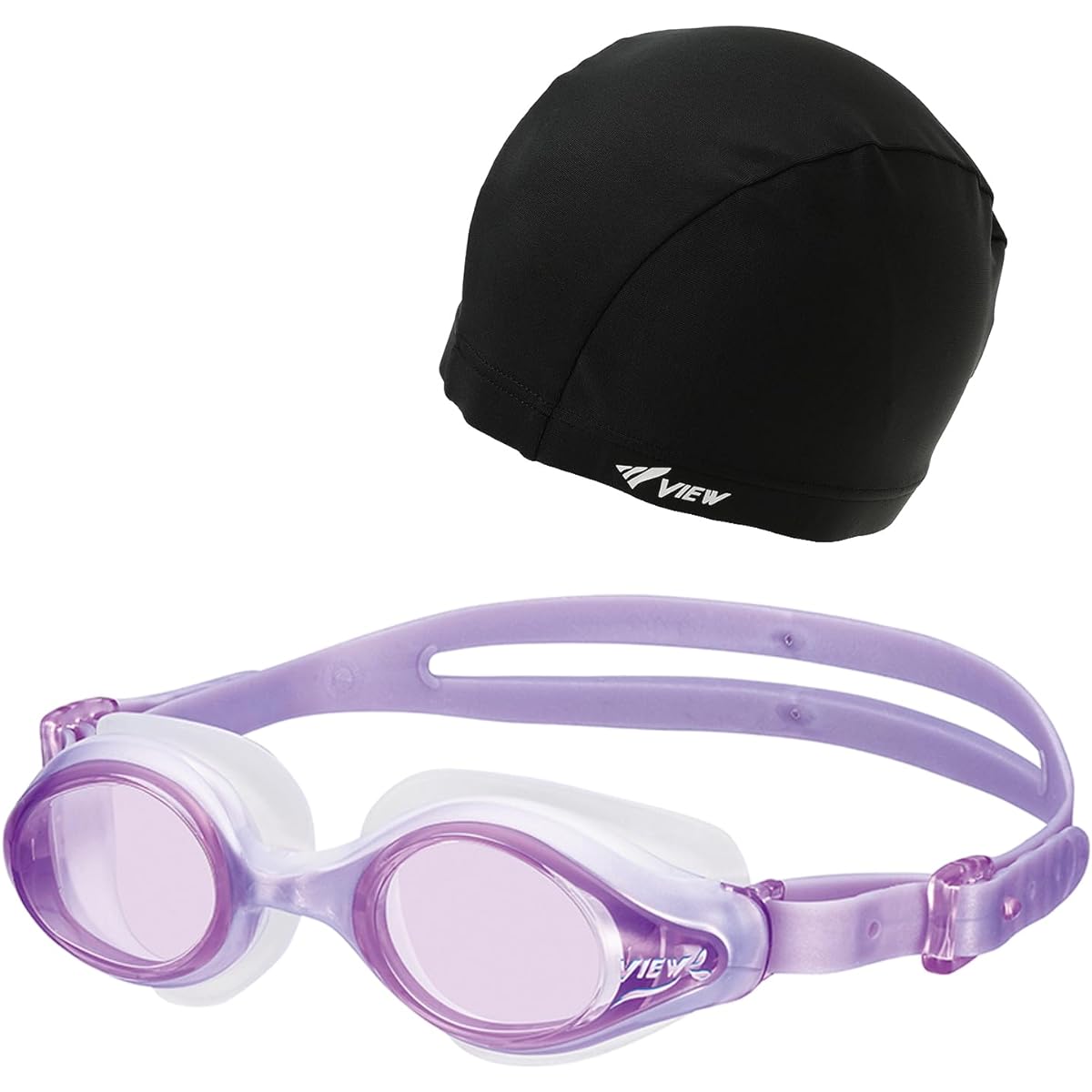 VIEW Swimming Goggles VIEW FRAU Women's SWIPE ANTI-FOG Made in Japan V820SA