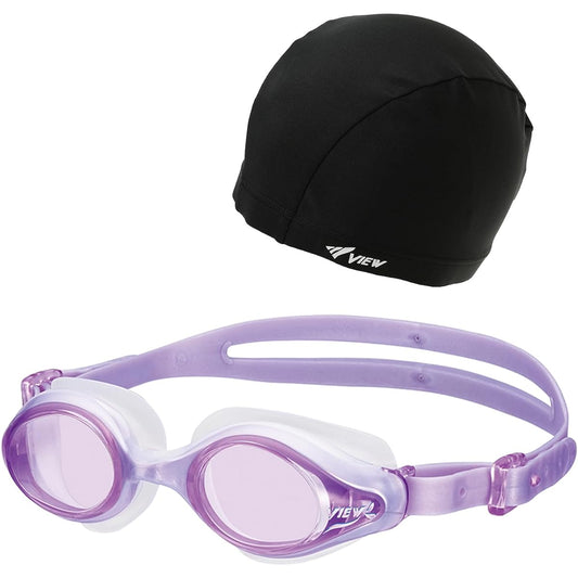 VIEW Swimming Goggles VIEW FRAU Women's SWIPE ANTI-FOG Made in Japan V820SA
