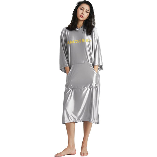 Amoresy Terpsichore Series Quick Dry Cloak Swimming Towel Absorbent Beach Adult Changing Bathrobe (074)