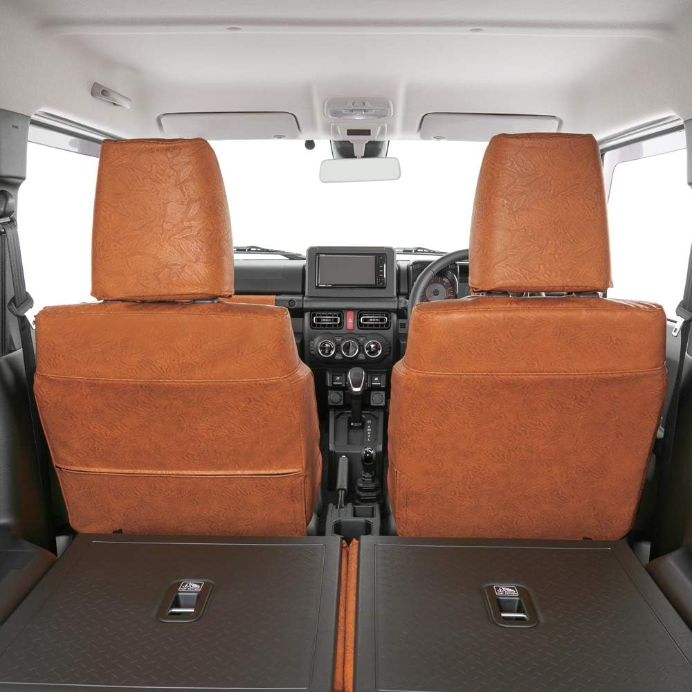 BONFORM Seat Cover Vintage Leather M4-67 Brown JB64/74 Jimny Only