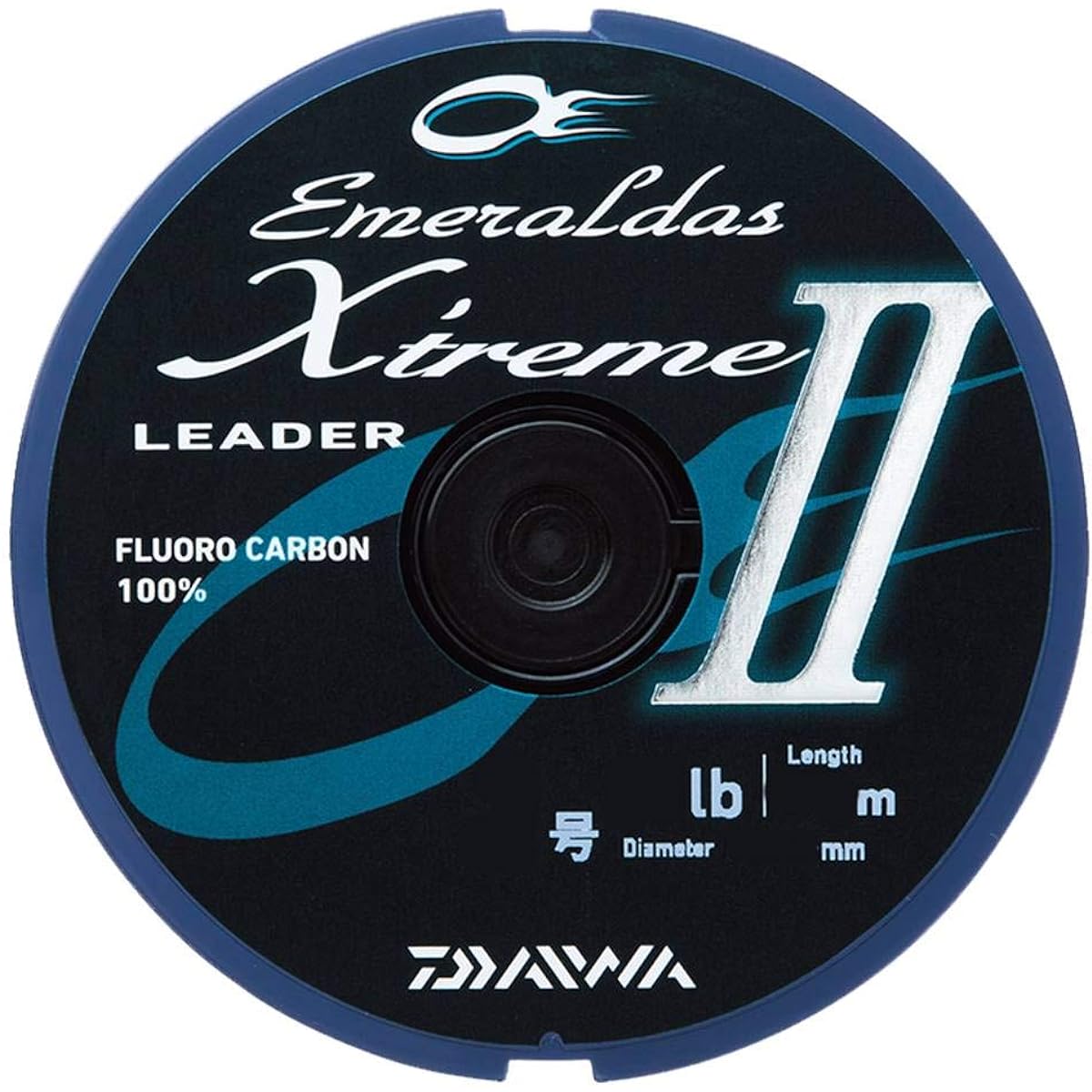 DAIWA Fluoroline Emerald Leader EX2 No. 1.5-3 40m Natural Green
