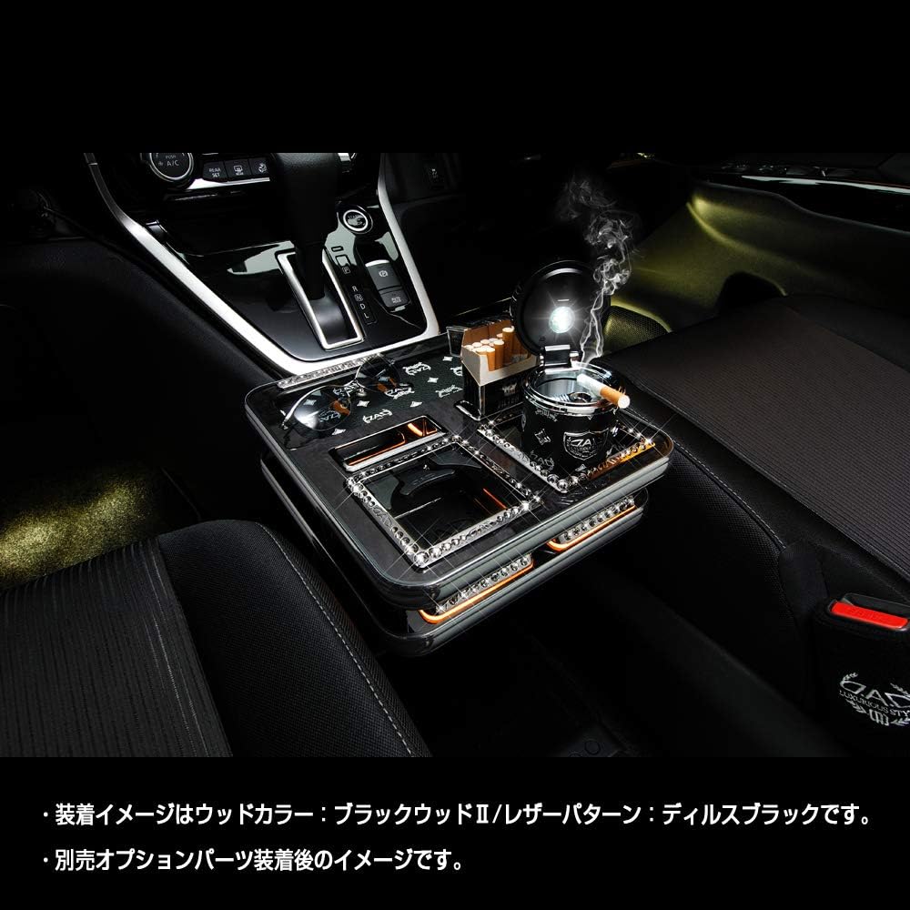 D.A.D (GARSON) Center Table Square Type Black Wood II/Dils Black C27 Series SERENA