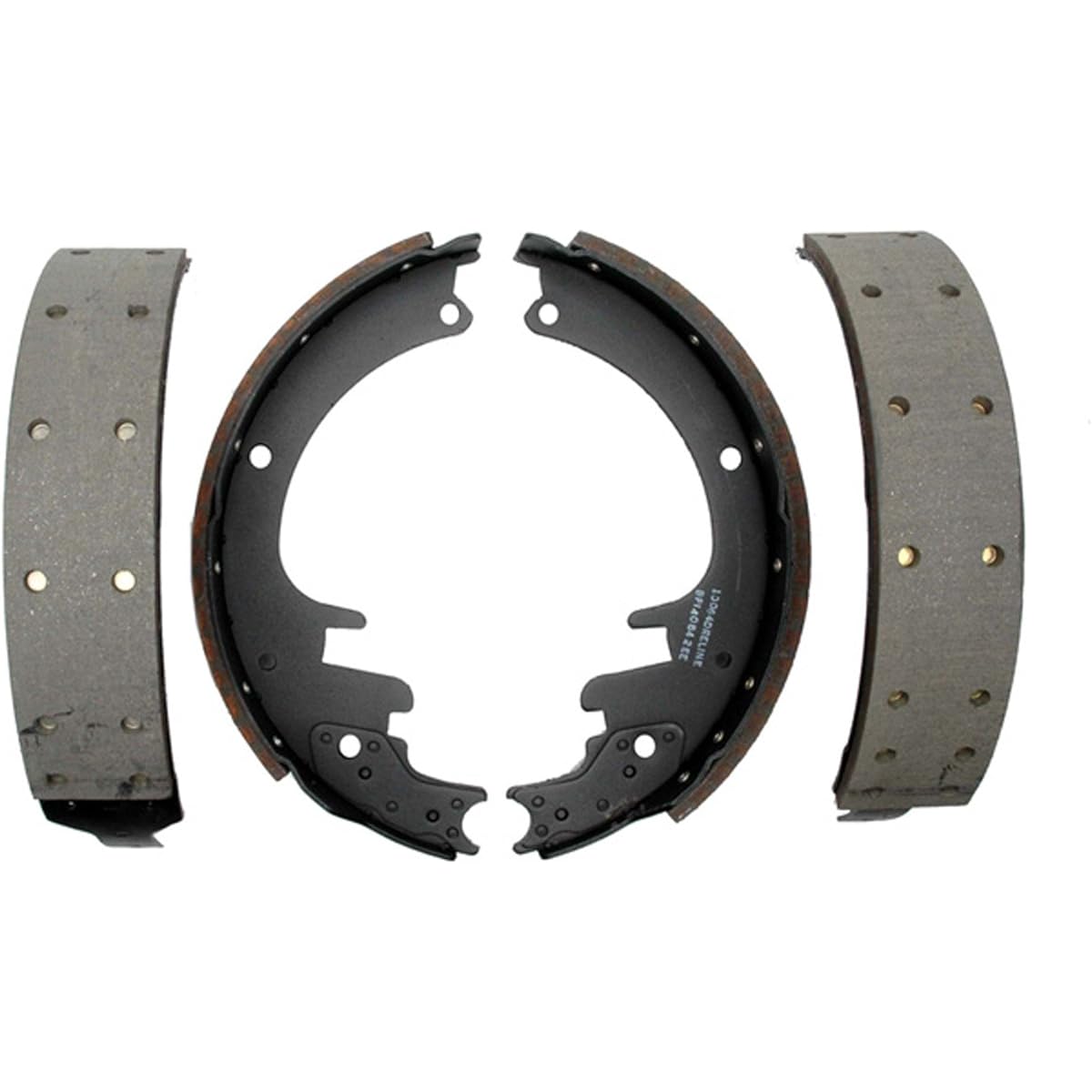 ACDelco 14451R Advantage Riveted Rear Brake Shoe Set