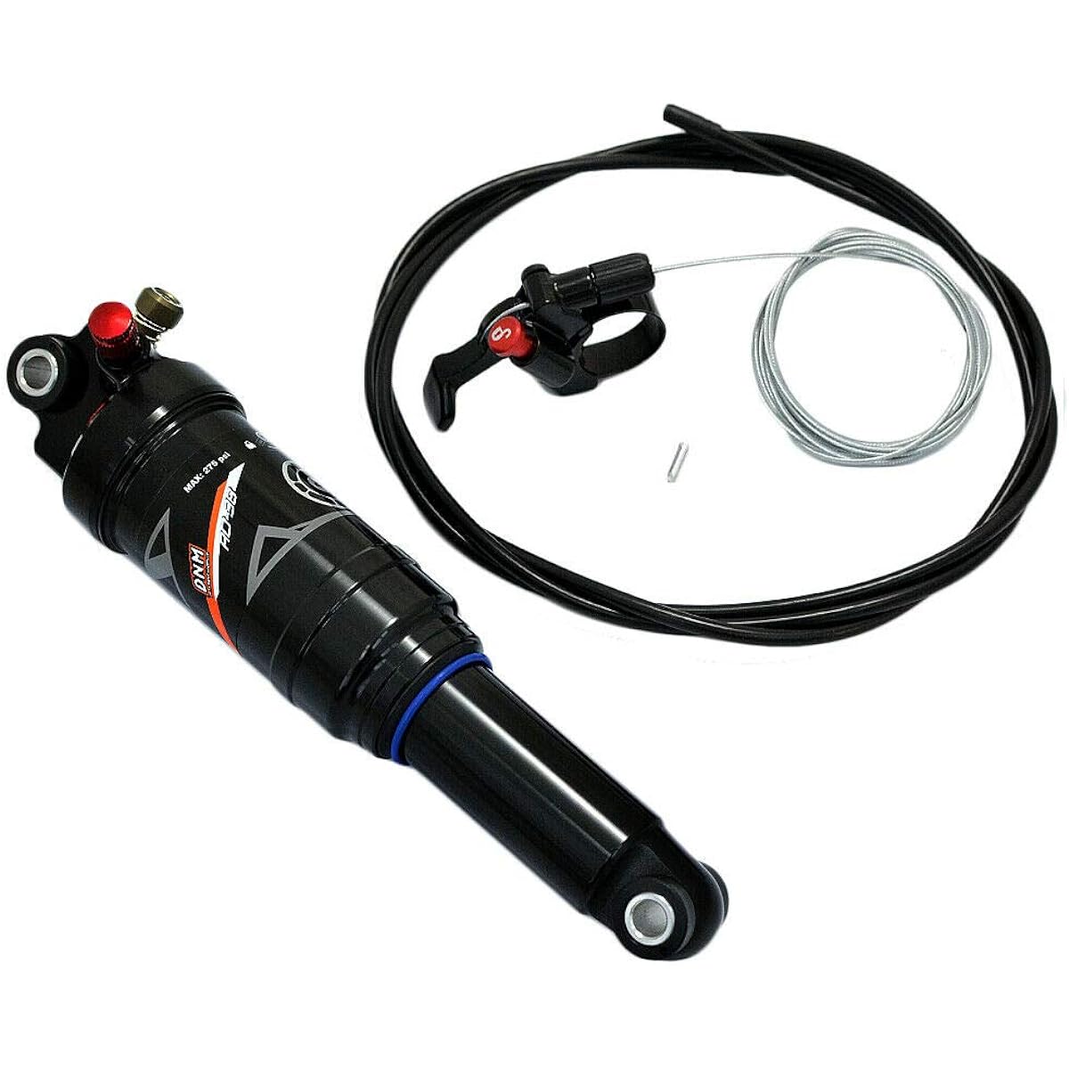 DNM AO-38RL Mountain Bike Air Rear Shock with Remote Control 200 x 53mm, ST1944