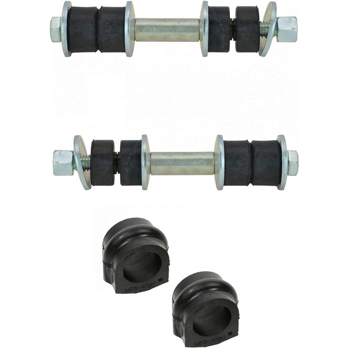 TRQ Suspension Kit Swaver Endink & Bushing 4 Points Set 00-04 For Nissan Xterra