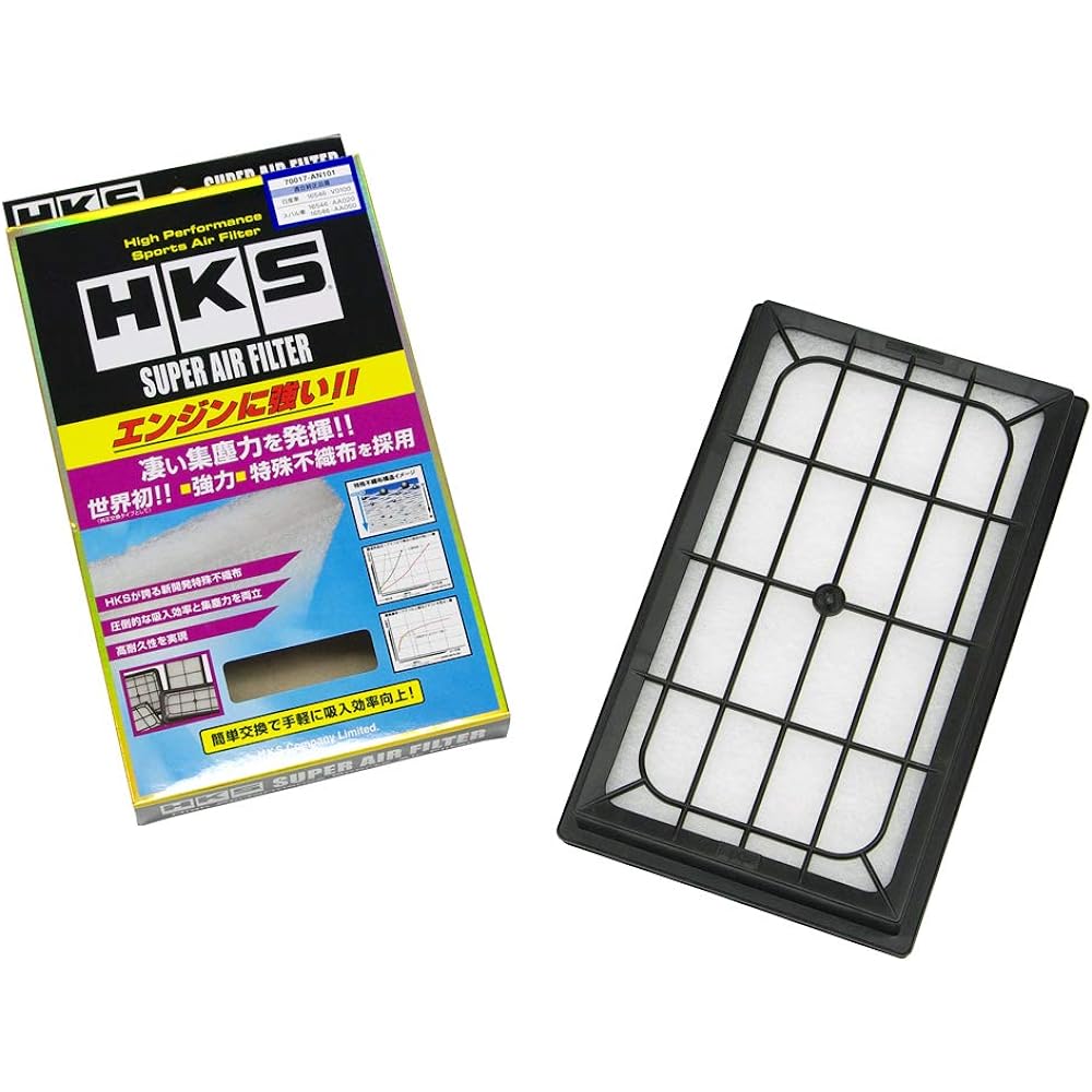 HKS Super Air Filter Elgrand PE52.E51 Gloria MY34Y33, Silvia S13~15 Cima HF50 Skyline V35.ER34.HR33.RHR32 Skyline GT-R BNR34.BCNR33.BNR32 Serena C24~26 Teana J32.J31 Fairlady Z,Z31 Murano PNZ51.TZ50