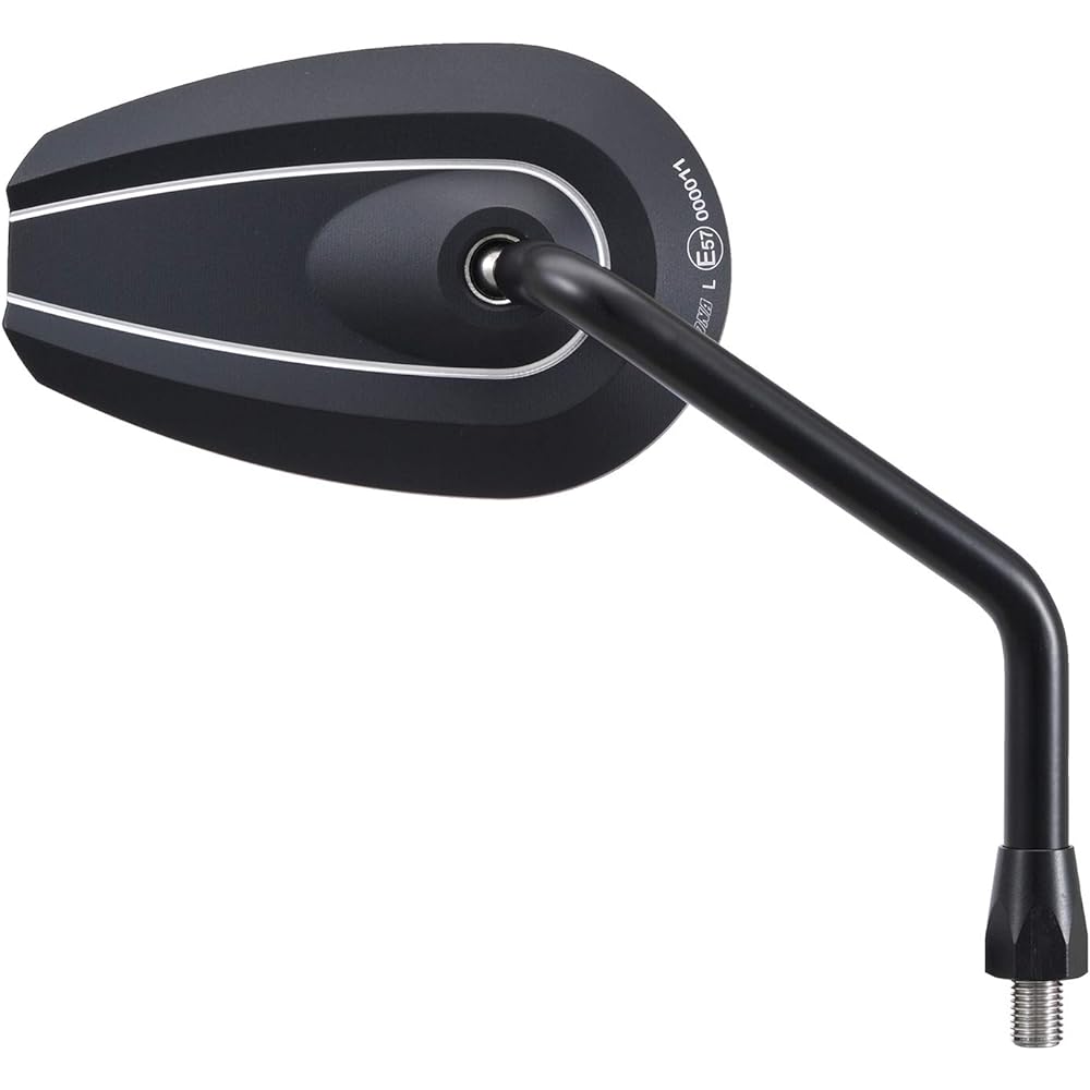 Daytona Motorcycle Mirror HARLEY-DAVIDSON/Made in Japan, 1 on each side, right only, 10mm forward/reverse thread, conforms to new safety standards, D Mirror H-D TYPE6 20150
