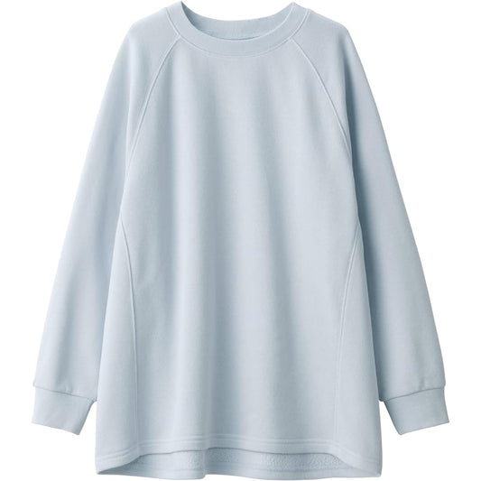 MUJI Pullover Stretch Sweatshirt Oversize Pullover Women's