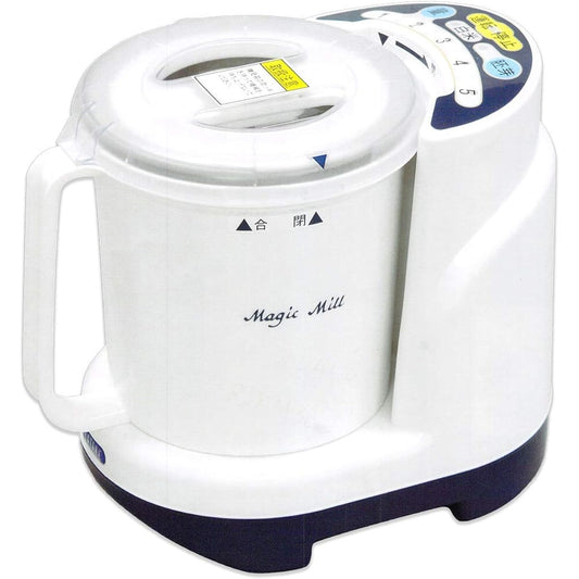 Satake Magic Mill Kitchen Rice Polishing Machine Pearl White RSKM300