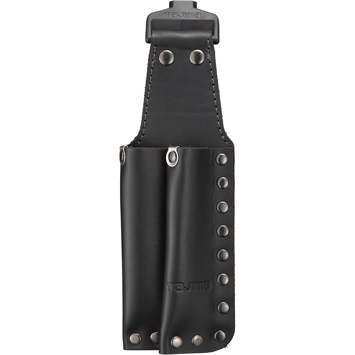 TJM Design SFKSK-P2N Tajima Removable Tool Holder, Genuine Leather, 2 Inserts Only, Black