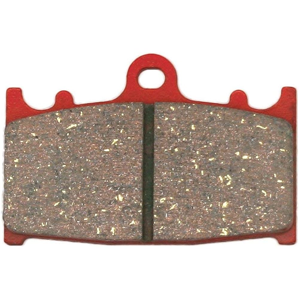 Daytona Motorcycle Brake Pad Red Pad (Semi Metal Pad) for Bandit 1250 (07-16) GSR400 (06-10) ZRX1200 DAEG (09-16) Zephyr 1100 (92-06) GPZ900R (90-98) etc. Front