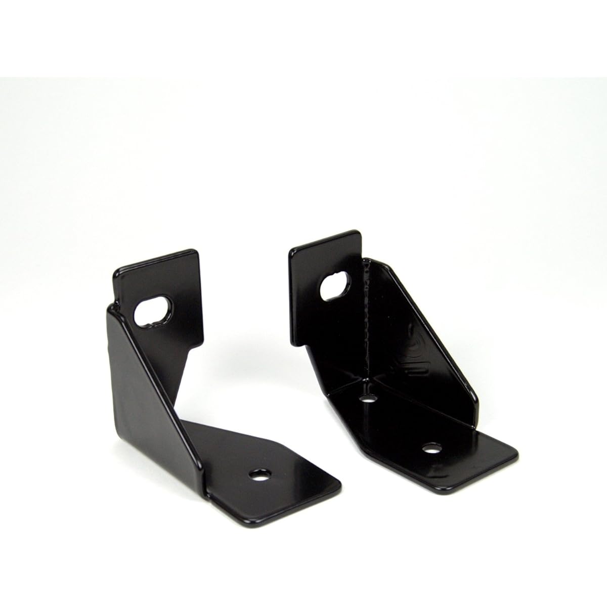 KC HILITES 7317 Black Round Girrite Light Side Mount Bracket JEEP JK -Pair