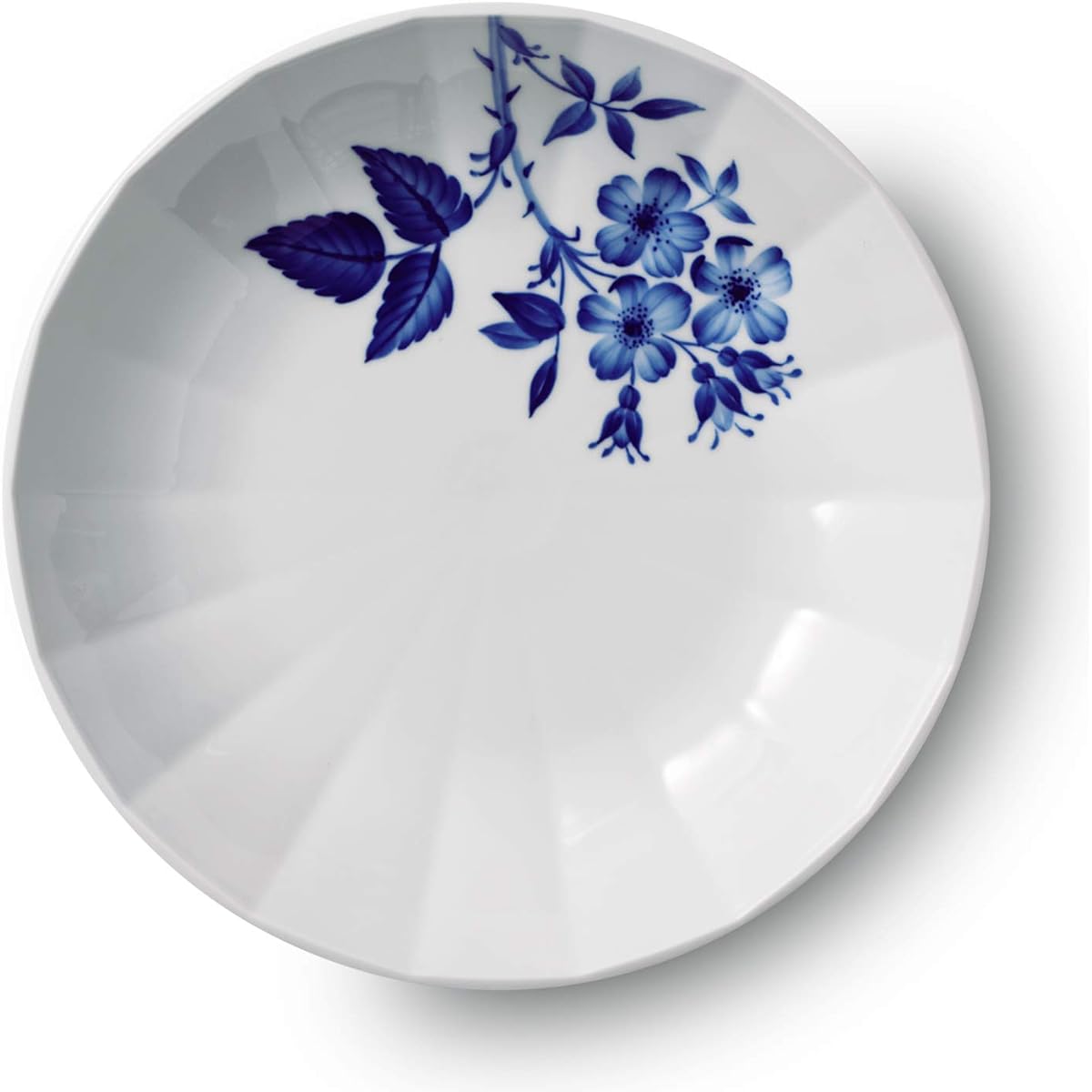 [Regular Imported Product] Royal Copenhagen Blomst Deep Plate Dish Rose 24cm Wedding Gift Present 1025322