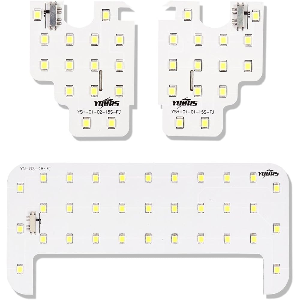 YOURS Toyota 20 Series WISH ZGE2# Series Exclusively Designed LED Room Lamp Set (Special Tool Included) Custom Parts Accessories Dress Up TOYOTA Toyota 20wish-led-room-set-n [2] M