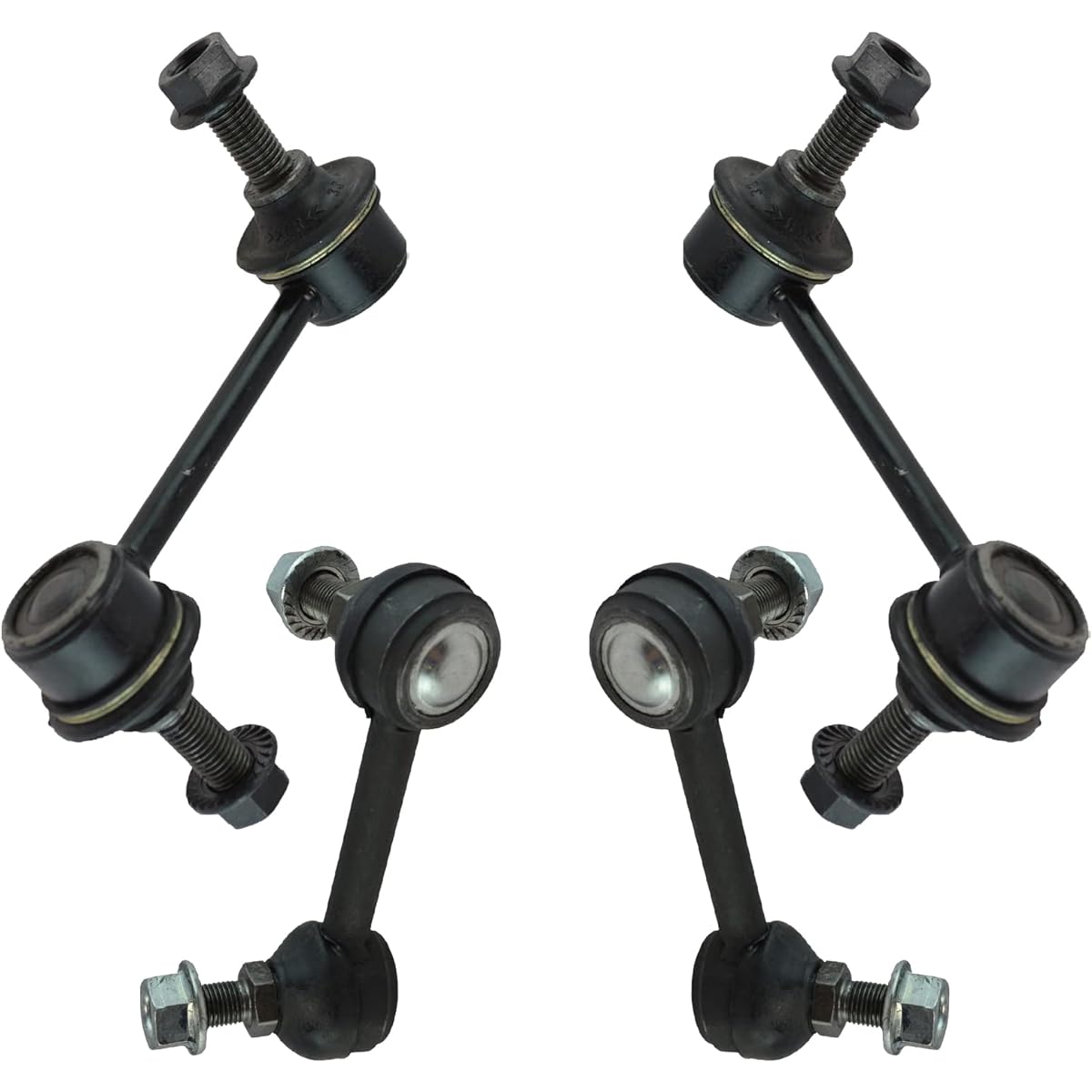 TRQ Front & rear Stabilizer Swaver Endink Kit LH & RH Set Mazda CX-9 compatible 4 pieces