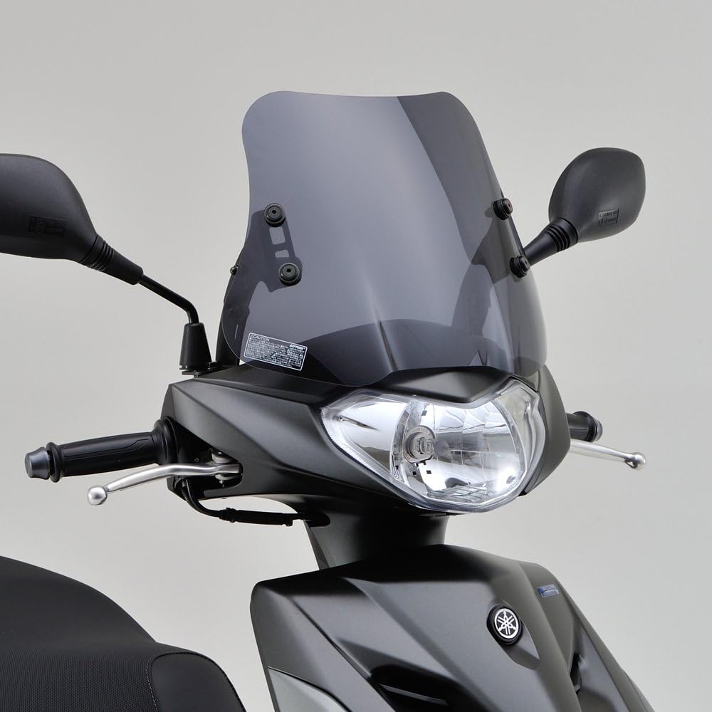 Daytona Motorcycle Screen with Clamp Bar for Axis Z (17-21) Windshield SS Series Short Smoke 96552