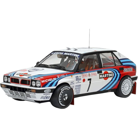 ITALERI Tamiya 1/12 Car Series No.4709 Lancia Delta HF Integrale 16V Plastic Model 37706