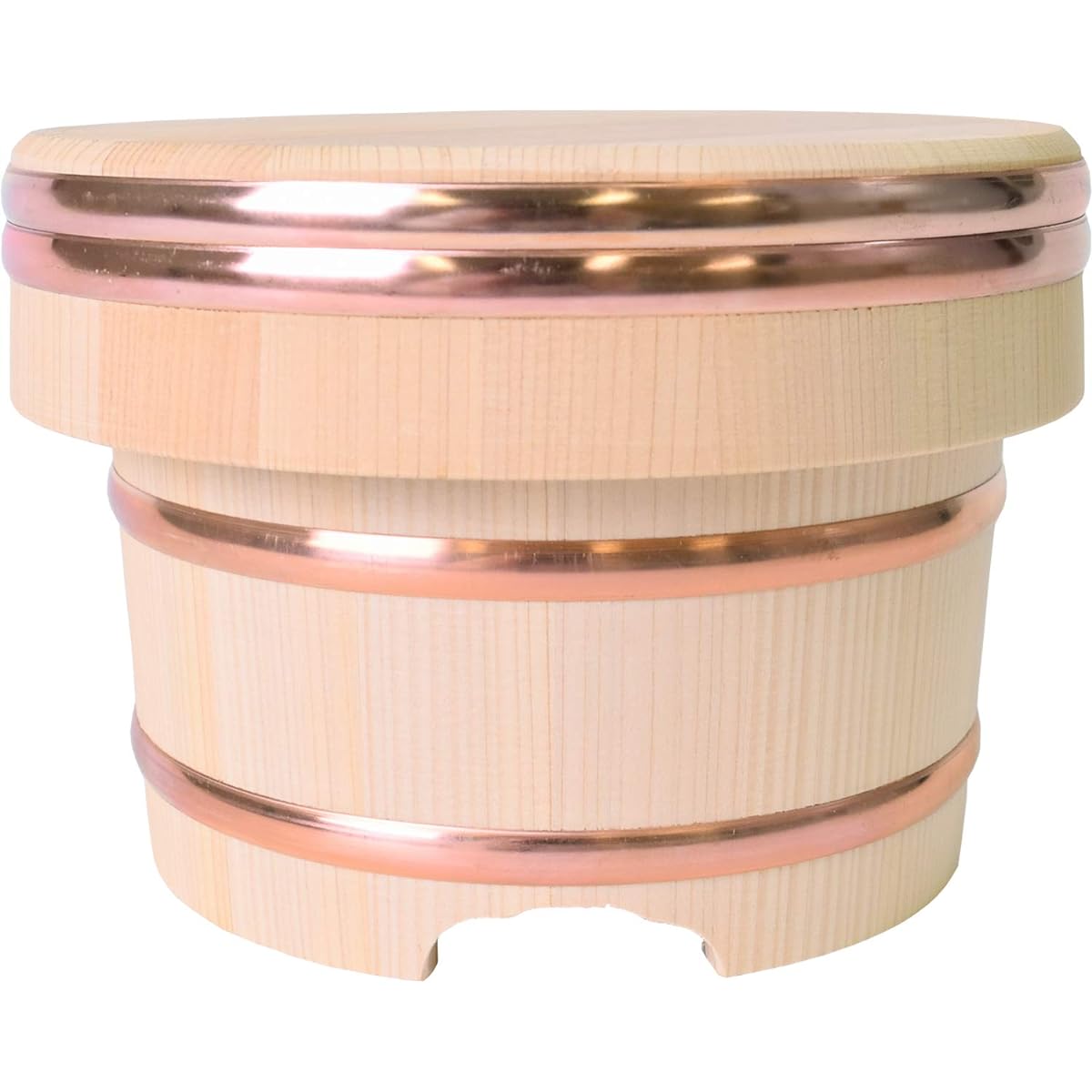Kiso Crafts Ohitsu Edo type Made in Japan Wooden Sawara 3 cups