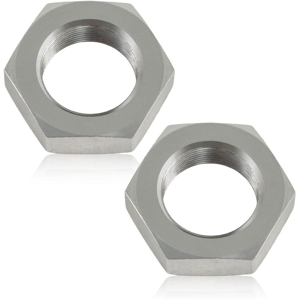 FUSCH 2 Rear Axle Nuts Yamaha Banshee 350 Blaster 200 Grizzly 125 Replacement #:90170-33011