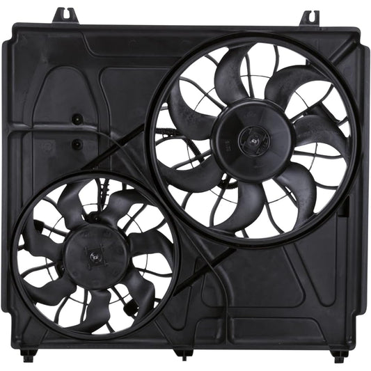 TYC 621040 KIA SORENTO Exchange radiator/Condenser Cooling Fan Sembris
