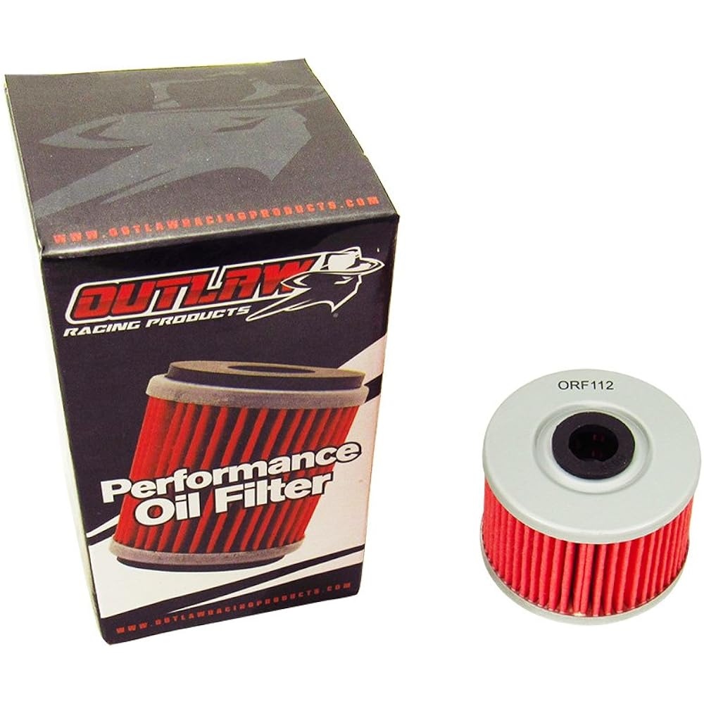 Outlaw Racing Performance Oil Filter KN112 orF112